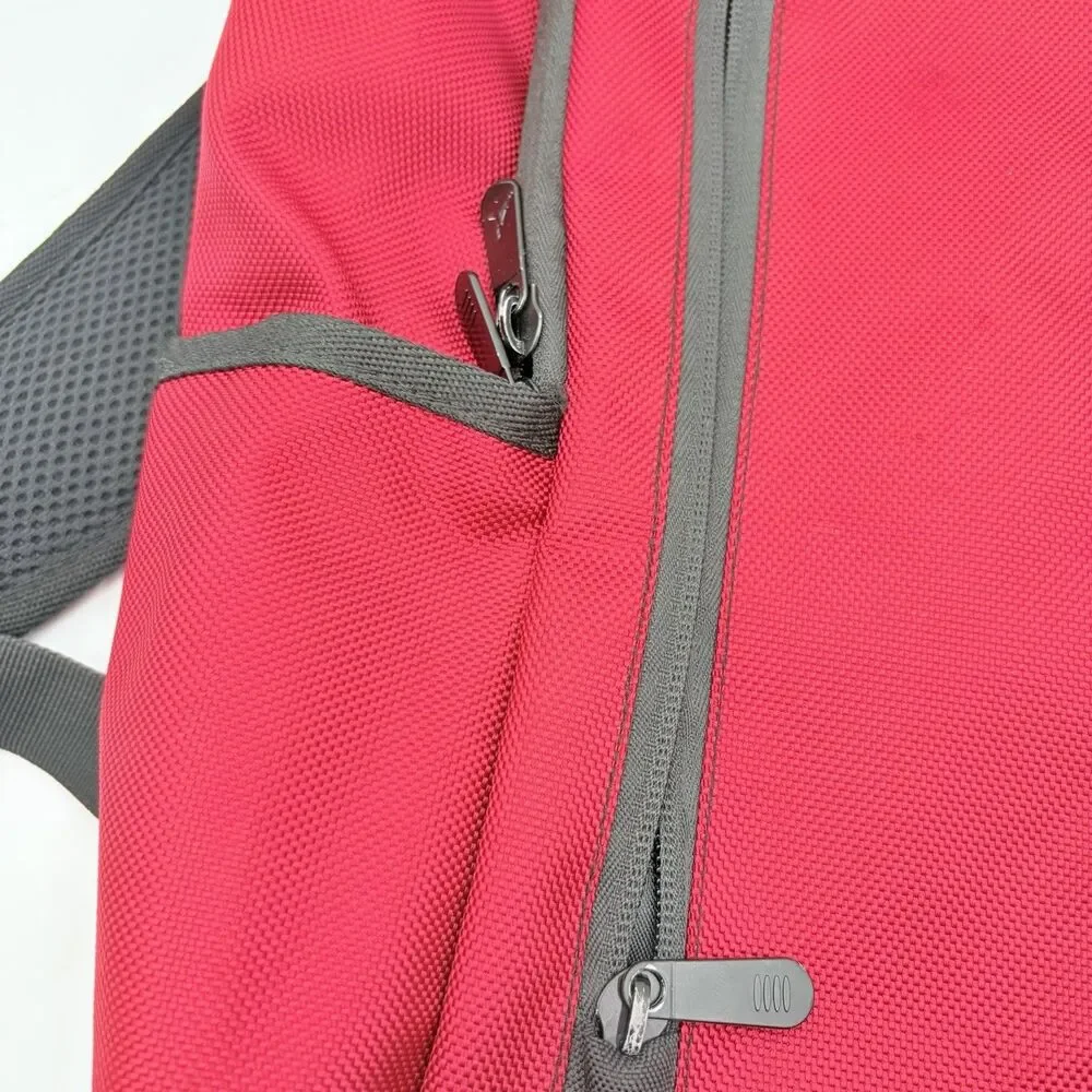 NIKE JORDAN Backpack Gray Pink Jumpman Laptop School Travel Bag
